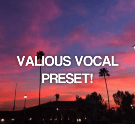 Valious Vocal Preset Synth Presets